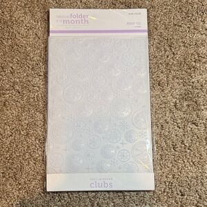 Spellbinders Embossing Folder Starry Snowfall